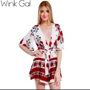 Trixxi Floral romper